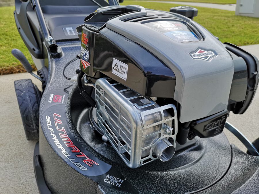 Review Victa Ultimate mower with batterypowered pushbutton start